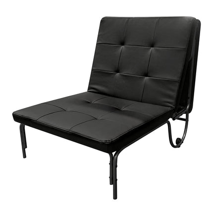 ACME 37276 Senon Adjustable Chair (Futon), Silver & Black