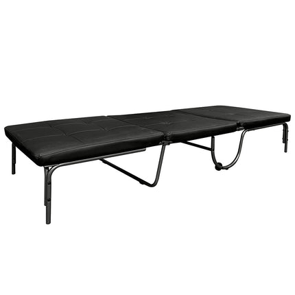 ACME 37276 Senon Adjustable Chair (Futon), Silver & Black