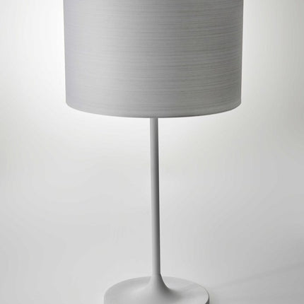 White On White Metal Table Lamp HomeRoots