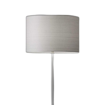 White On White Metal Table Lamp HomeRoots
