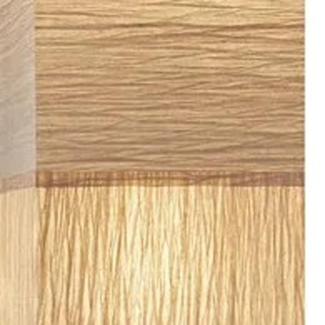 72" Brown And Silver Three Light Column Floor Lamp With Beige Paper Rectangular Shade