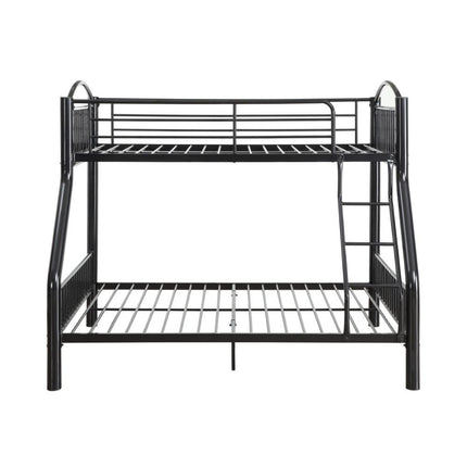 ACME 37380BK Cayelynn Twin/Full Bunk Bed, Black
