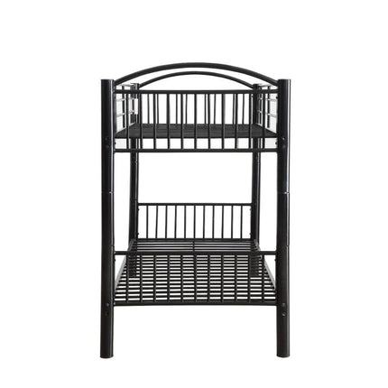 ACME 37385BK Cayelynn Twin Bunk Bed, Black