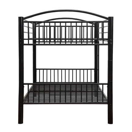 ACME 37390BK Cayelynn Full/Full Bunk Bed, Black