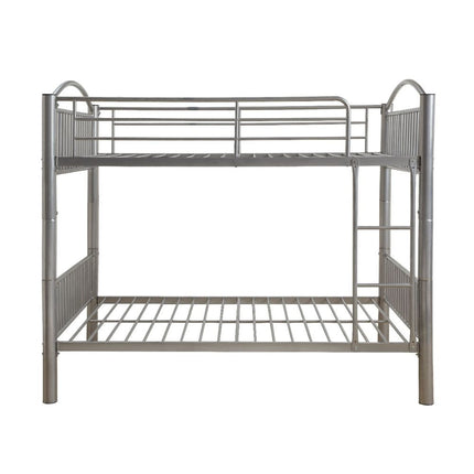 ACME 37390SI Cayelynn Full/Full Bunk Bed, Silver