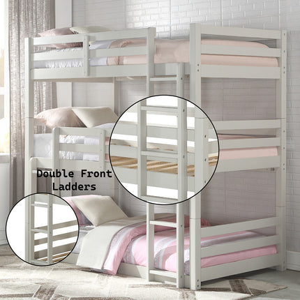 ACME 37420 Ronnie Three Layer Twin Bunk Bed