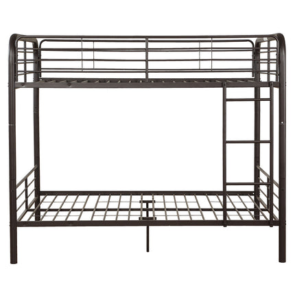 ACME 37433 Bristol Full/Full Bunk Bed, Dark Brown (1Set/2Ctn)