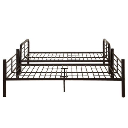 ACME 37433 Bristol Full/Full Bunk Bed, Dark Brown (1Set/2Ctn)