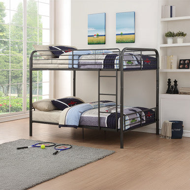 ACME 37435 Bristol Full/Full Bunk Bed, Gunmetal (1Set/2Ctn) ACME Furniture