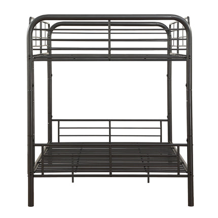 ACME 37435 Bristol Full/Full Bunk Bed, Gunmetal (1Set/2Ctn)