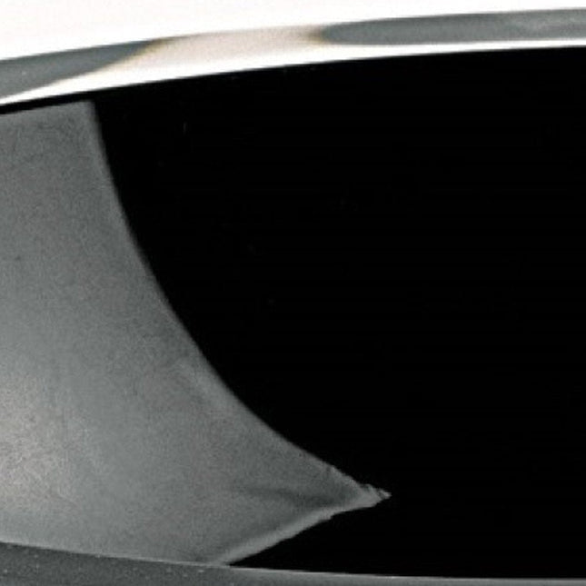 6" Black Mouth Blown Crystal Thick Walled Bowl HomeRoots