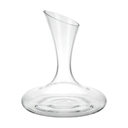 Clear Crystal Glass Convex Curve Shape Stemless Carafe HomeRoots