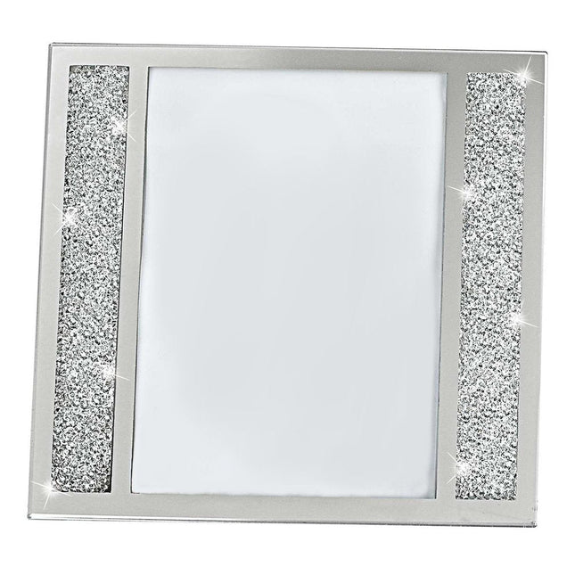 Multiple Sizes Silver Crystal Tabletop Picture Frame HomeRoots