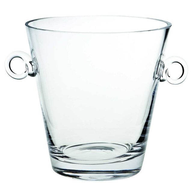 8 Mouth Blown European Glass Ice Bucket Or Cooler HomeRoots