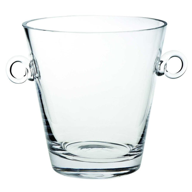 8 Mouth Blown European Glass Ice Bucket Or Cooler HomeRoots