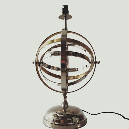 17" Bronze Metal Standard Table Lamp HomeRoots