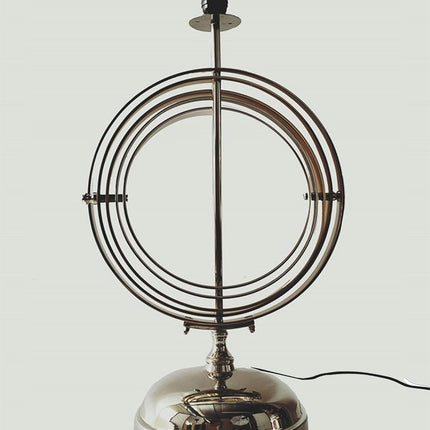 17" Bronze Metal Standard Table Lamp HomeRoots