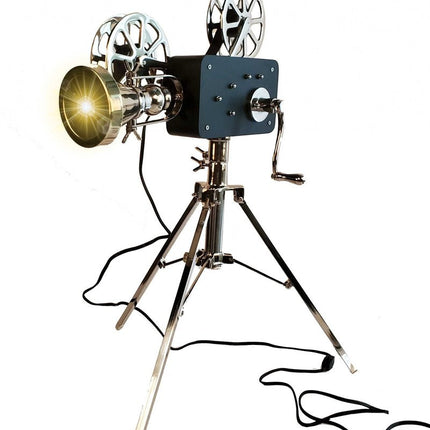 36" Black And Silver Tripod Floor Lamp With Metal Novelty Shade HomeRoots