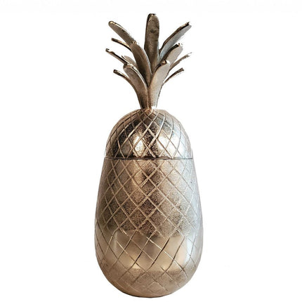 Pineapple Storage Aluminium Decor HomeRoots