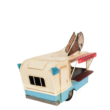 Ice Cream Trailer Metal Model HomeRoots