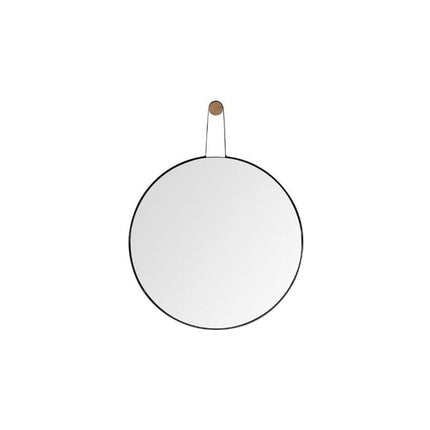 26" Black Wood Mirror HomeRoots