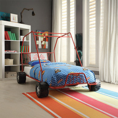 ACME 37645T Xander Twin Bed, Red Go Kart (1Set/2Ctn) ACME Furniture