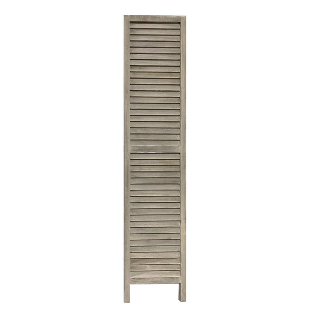 67" Gray Folding Three Panel Screen Room Divider HomeRoots