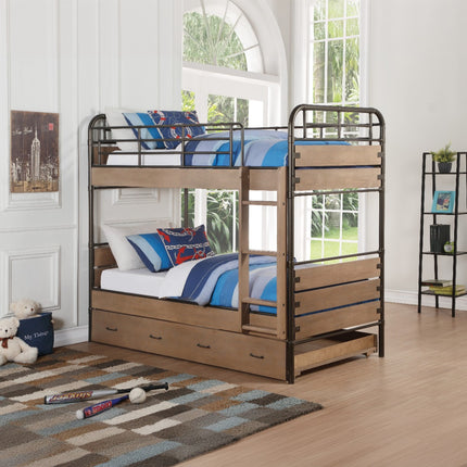 ACME 37760 Adams Twin/Twin Bunk Bed  4