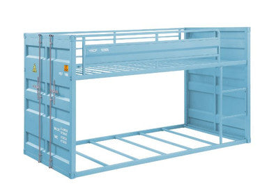 ACME 37810 Cargo Blue Twin/Twin Bunk Bed ACME Furniture