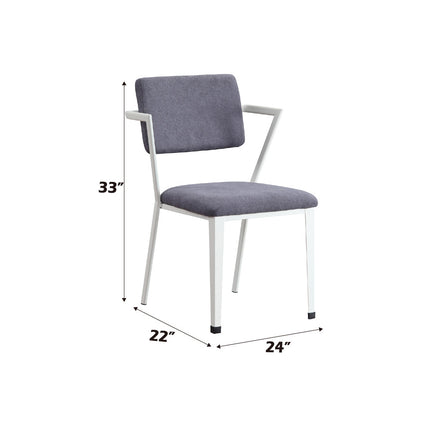 ACME 37888 Cargo Chair, White