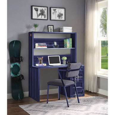 ACME 37907 Cargo Computer Desk, Blue ACME Furniture