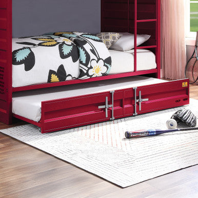 ACME 37912 Cargo Trundle, Red ACME Furniture