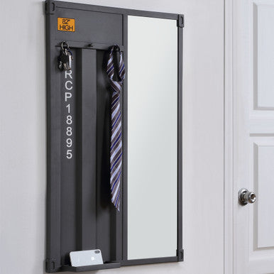 ACME 37958 Cargo Mirror, Gunmetal Finish ACME Furniture