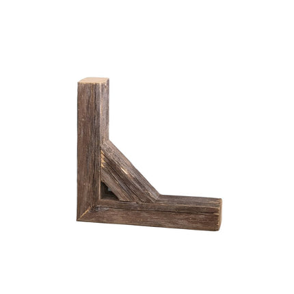 Set Of Two Natural Weathered Gray Corbels HomeRoots