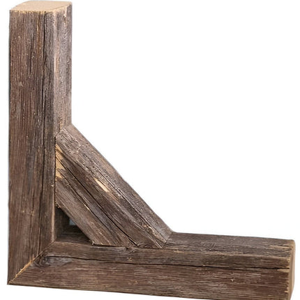 Set Of Two Natural Weathered Gray Corbels HomeRoots