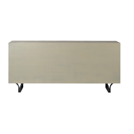 70" Light Brown Solid Wood Nine Drawer Sideboard HomeRoots