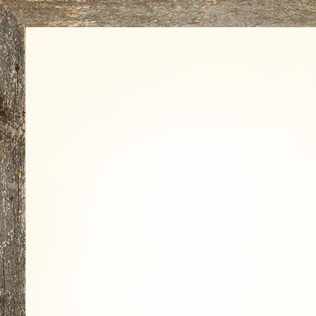 24" x 36" Gray Wood Hanging Picture Frame HomeRoots
