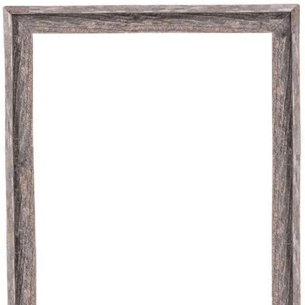 18" x 24" Gray Solid Wood Hanging Picture Frame HomeRoots