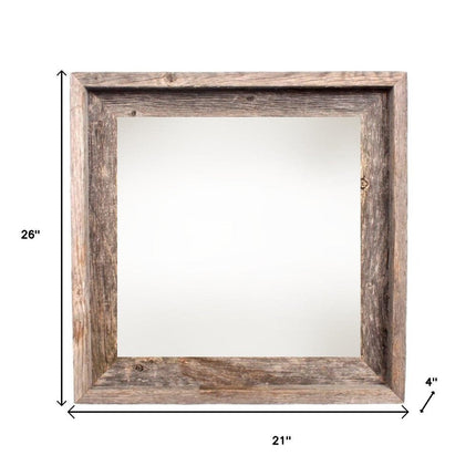 12" x 12" Gray Wood Tabletop Picture Frame HomeRoots