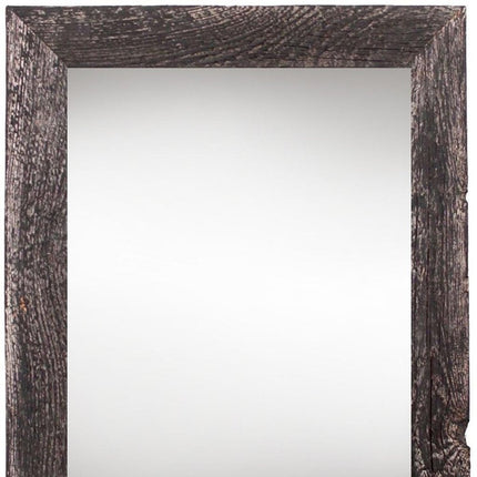 24" x 36" Black Wood Hanging Picture Frame HomeRoots