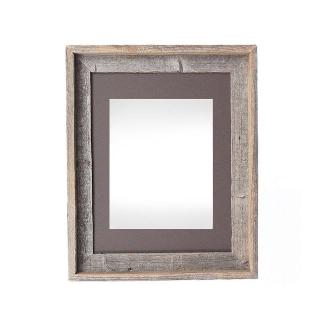 16" x 20" Gray Distressed Wood Hanging Picture Frame HomeRoots