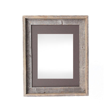 16" x 20" Gray Distressed Solid Wood Hanging Picture Frame HomeRoots