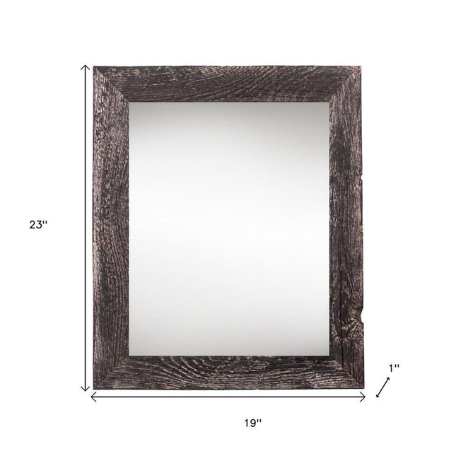 16" x 20" Black Solid Wood Hanging Picture Frame HomeRoots