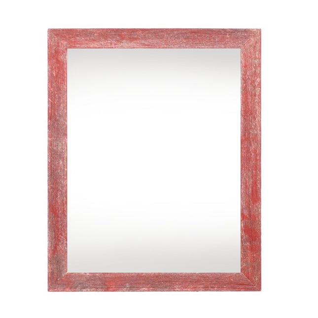 16" x 20" Red Wood Hanging Picture Frame HomeRoots