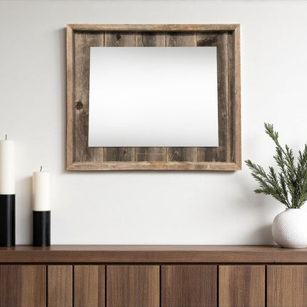 11" x 14" Gray Solid Wood Hanging Picture Frame HomeRoots