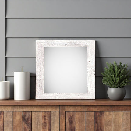 12" x 12" White Solid Wood Tabletop Picture Frame HomeRoots