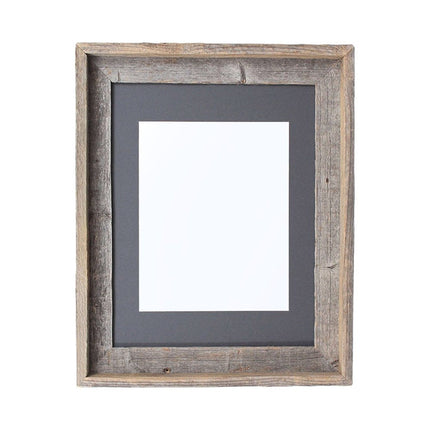 11" x 14" Gray Solid Wood Hanging Picture Frame HomeRoots