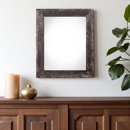 11" x 14" Black Solid Wood Hanging Picture Frame HomeRoots