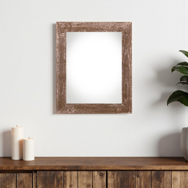 11" x 14" Espresso Solid Wood Hanging Picture Frame HomeRoots