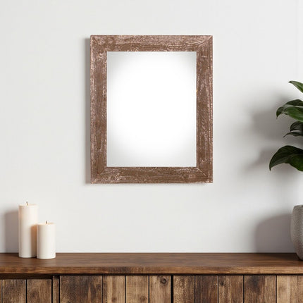 11" x 14" Espresso Solid Wood Hanging Picture Frame HomeRoots
